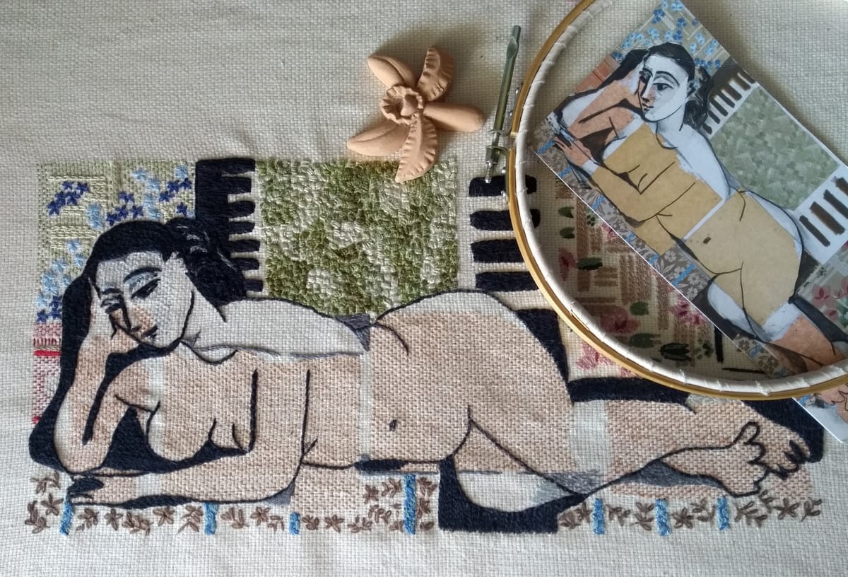 Bordando com Picasso